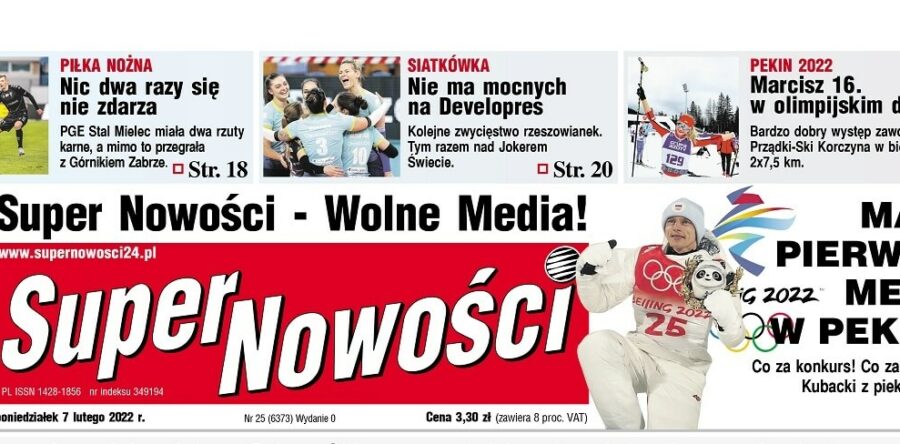 Piszą o nas Super Nowości!