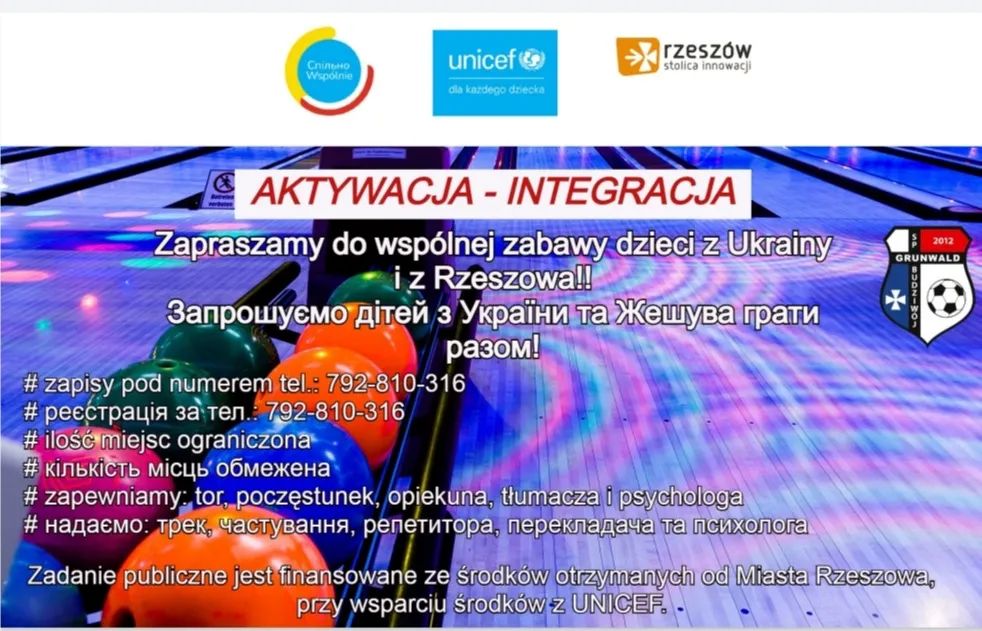 integracja dzieci polsko-ukraińskich w Rzeszowie