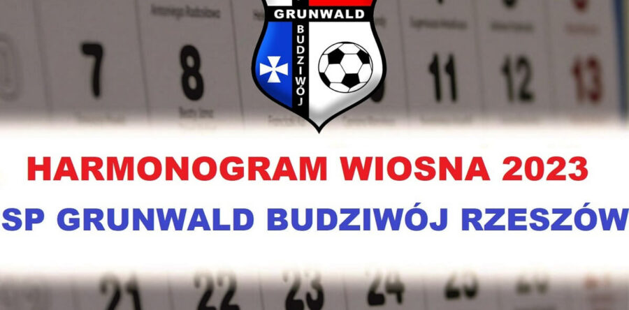 Harmonogram zajęć wiosna’23
