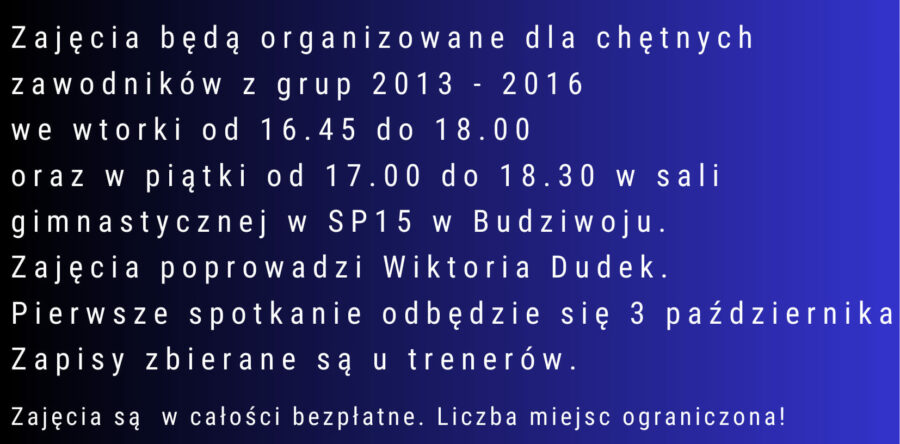 Ruszył nowy projekt Grunwald GYM