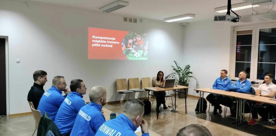 Trenerzy Grunwaldu na szkoleniu z psychologiem sportu!