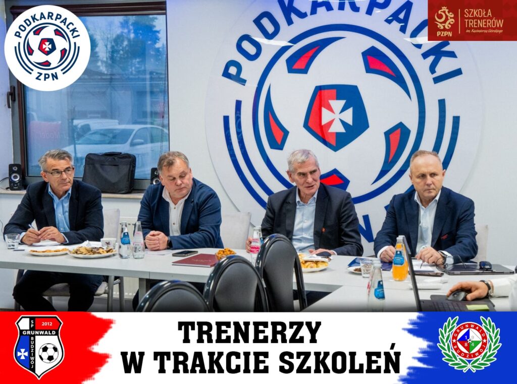 trenerzy Grunwaldu Budziwój Rzeszów na kursach