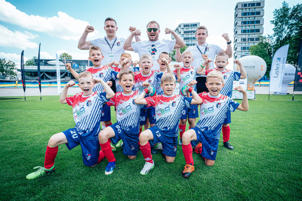 Grunwald Budziwój 2016A na turnieju Rzeszów Ziomki Cup