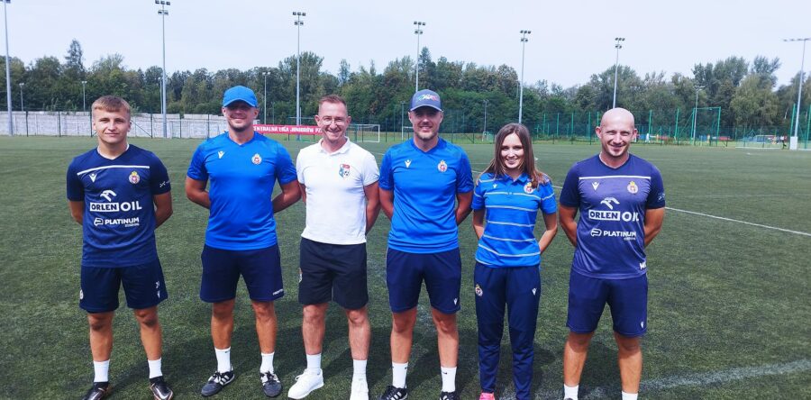 Prezes Maciej Rusin na stażu w Wiśle Kraków!