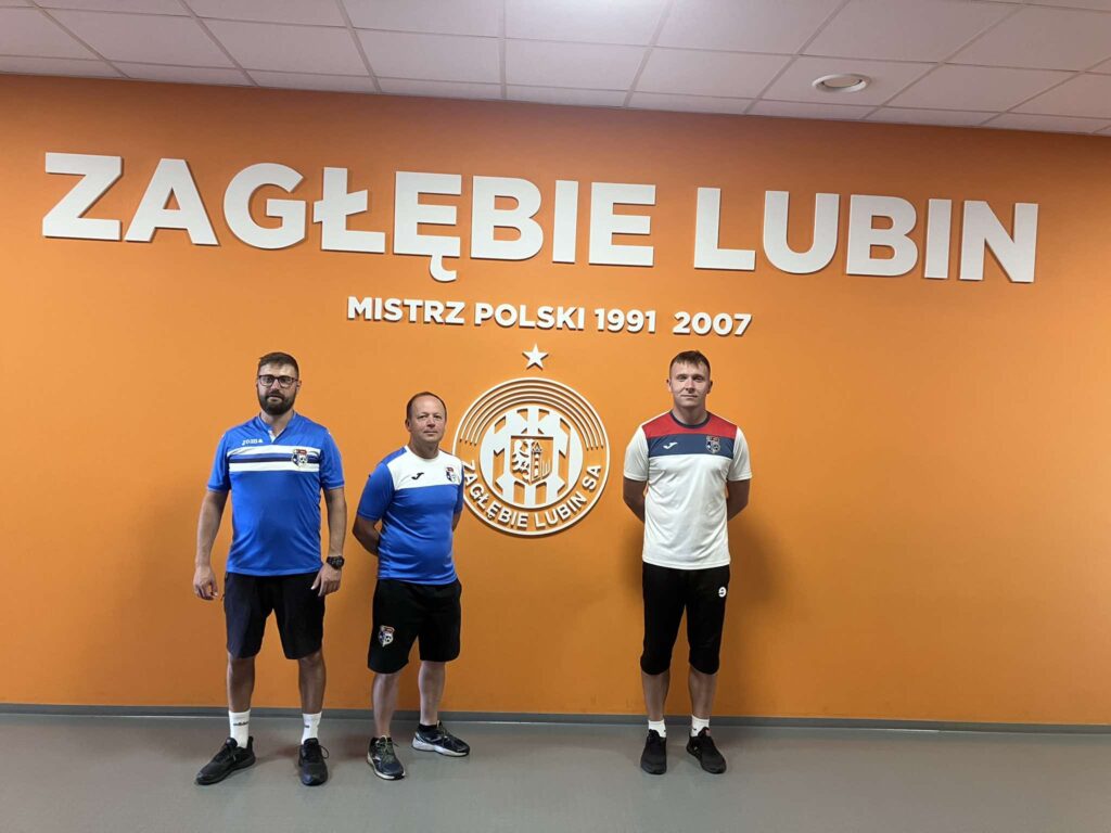3 trenerów Grunwaldu Budziwój Rzeszów na stażu w akademii Zagłębia Lubin!