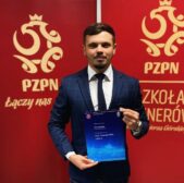 Trener Konrad Bober z licencją UEFA A!