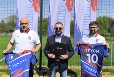 Firma Texom nowym sponsorem Grunwaldu!