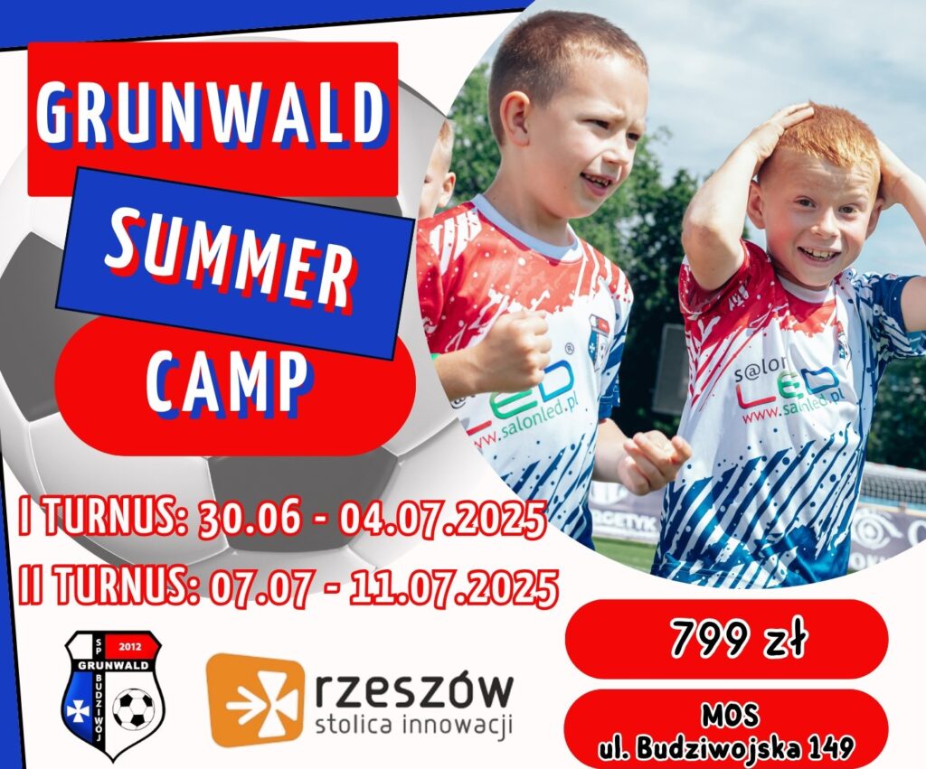 półkolonia piłkarska Grunwaldu Budziwój