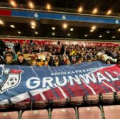 Grunwald na meczu Wisła-Ruch!