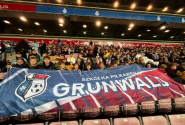 Grunwald na meczu Wisła-Ruch!