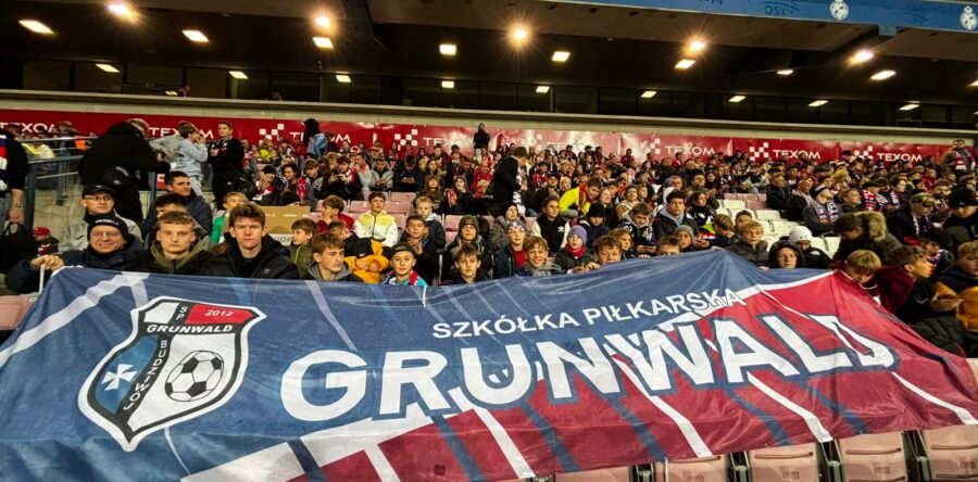 Grunwald na meczu Wisła-Ruch!