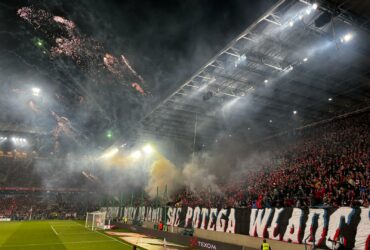 Grunwald na meczu Wisła-Ruch!