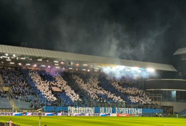Grunwald na meczu Wisła-Ruch!