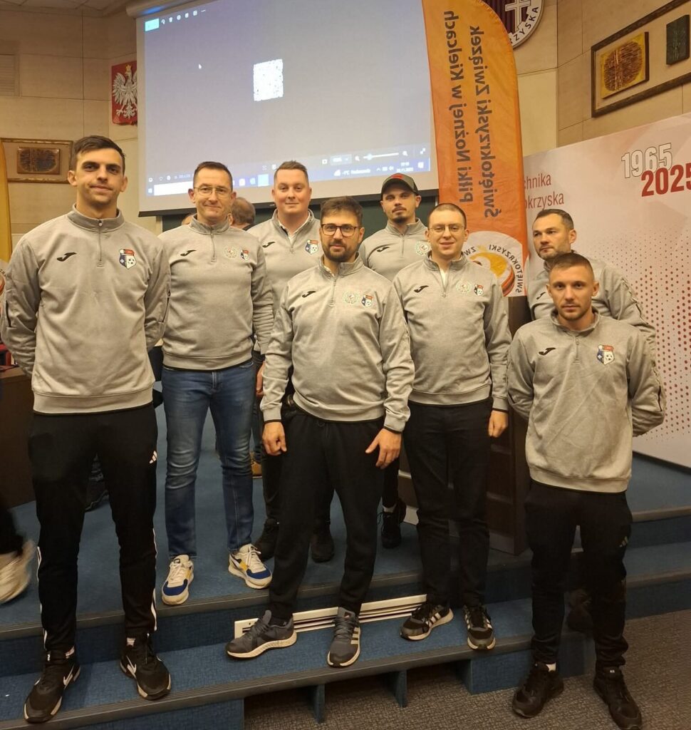 trenerzy Grunwaldu na szkoleniu w Kielcach