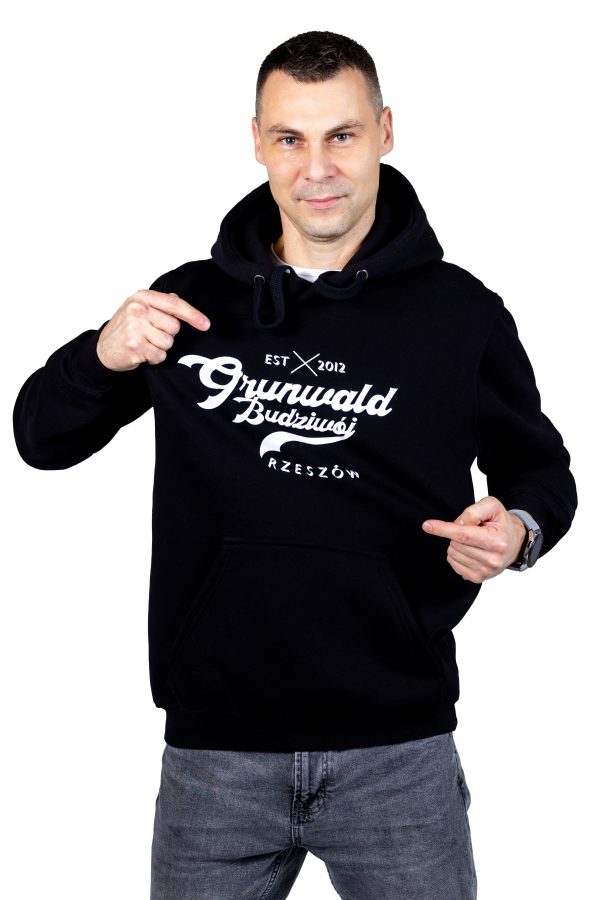 Bluza męska PREMIUM czarna / czerwona - obrazek 2